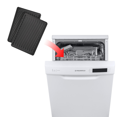 Гриль электрический MAUNFELD MGE2000CH фото 13