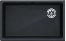 Мойка Paulmark LUMI 74UNI-SKEW, IT-GRANIT, LU74SK-AN, антрацит, 740х440, Paulmark