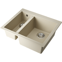 Мойка Omoikiri Bosen 59-2-BE Tetogranit/ваниль