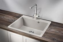 Кухонная мойка GRANULA 6001, БАЗАЛЬТ, кварц