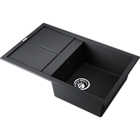 Мойка Omoikiri Sumi 79-BL Tetogranit/черный