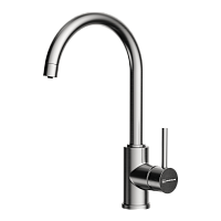 Смеситель Omoikiri Shinagawa 2 Plus-BN латунь/нержавеющая сталь