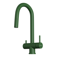 Смеситель Omoikiri Akita-S-RG латунь/royal green