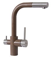 Смеситель Florentina КРИСТАЛЛ FL, цвет Коричневый  (CRYSTAL FL, Brown)