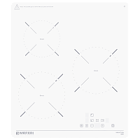 Варочная панель индукционная MEFERI MIH453WH POWER (Модификация 2025 года)