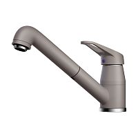 Смеситель Omoikiri Tateyama-S-GR латунь/leningrad grey