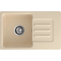 Кухонная мойка GRANFEST SMART 680 L beige