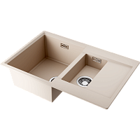 Мойка Omoikiri Daisen 78-2-SA Artgranit/бежевый