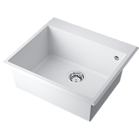 Мойка Omoikiri Tedori 57-WH Tetogranit/белый