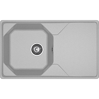 Кухонная мойка GRANFEST UNIQUE U-840L gray