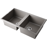 Мойка Omoikiri Tedori 86-2-GR Tetogranit/leningrad grey