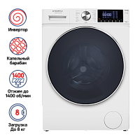 Стиральная машина c инвертором MAUNFELD MFWM148WH02