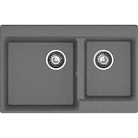 Кухонная мойка GRANFEST LEVEL LV-780K graphite