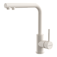 Смеситель Omoikiri Nakagawa 2 Plus-PA латунь/пастила