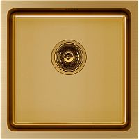 Мойка Paulmark нерж. сталь Paulmark VISTA 44, PM304444-BG, брашированное золото, 440х440мм, Paulmark