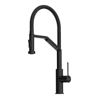 Смеситель Omoikiri Makkari 2 Plus-SB-GB-BL латунь/графит/черный