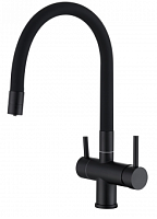 Emar EC-3015 Black, смеситель, черный