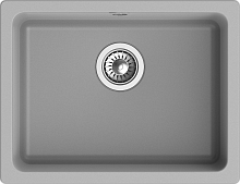 Кухонная мойка Rivelato BERKANA BK-50 grigio metallizzato