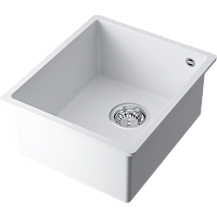 Мойка Omoikiri Bosen 38-U-WH Tetogranit/белый