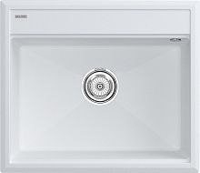 Мойка Paulmark STEPIA 60, IT-GRANIT, PM115951-WH , белый, 590х510, Paulmark