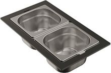 Контейнер Omoikiri DC-04-2-IN нерж.сталь/нержавеющая сталь