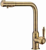 Смеситель ZorG Sanitary ZR 320 YF-33 BR для кухонной мойки