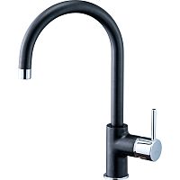 Смеситель Rivelato 9021208 antracite cromo