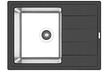 Мойка Florentina "Комби" 650, антрацит FS