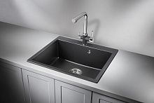 6001, ТУРМАЛИН, кухонная мойка, кварц