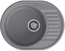 Кварцевая мойка Lex Orta 620 Deep Grey