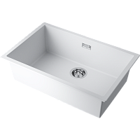 Мойка Omoikiri Yamakawa 75T-U/I-WH Tetogranit/белый