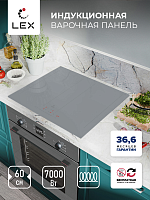 Индукционная варочная панель Lex EVI 641B GR