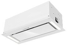 Вытяжка кухонная MEFERI INBOX60WH GLASS POWER, 60 см, полновстраиваемая, белая, стекло, производител