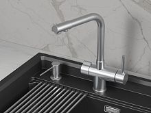 5008, НЕРЖ, СМЕСИТЕЛЬ КУХОННЫЙ