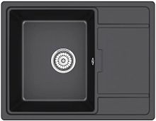 Кухонная мойка Kuppersberg ROYS 50 NL 1B1D DEEP BLACK