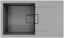 Мойка Florentina "Ривьера" 860, серый шелк FS