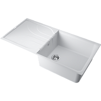 Мойка Omoikiri Yasugata 100-WH Tetogranit/белый