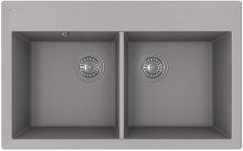 Мойка Florentina "Тоскана" 820, серый шелк