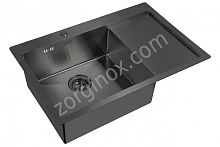 Мойка для кухни ZORG PVD 7851-L GRAFIT