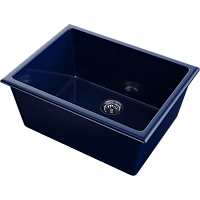 Мойка Omoikiri Okinoshima 61-U/I-IB Glossy Natceramic/indigo blue глянцевый