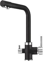 Кухонный смеситель Kuppersberg GEOS DEEP BLACK