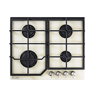 Газовая варочная панель Lex GVG 6042 IV LIGHT (белый антик)