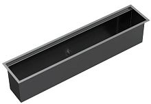 Встраиваемая сушка для посуды Omoikiri DRY-02-GM нерж.сталь/вороненая сталь (без вставок)