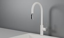 GR-8168, АРКТИК, СМЕСИТЕЛЬ КУХОННЫЙ С ВЫДВИЖНЫМ ИЗЛИВОМ