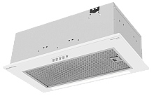 Вытяжка кухонная MEFERI SMARTBOX52WH POWER, 52 см, встраиваемая, белая, производительность 900 м3/ч,