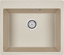 Мойка Paulmark KANTE 60, IT-GRANIT, PM106052-BE, бежевый, 600х520 мм, Paulmark