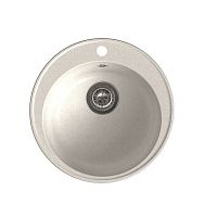 Кварцевая мойка Lex Lugano 480 White