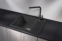 6002, ТУРМАЛИН, кухонная мойка, кварц