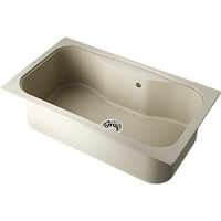 Мойка Omoikiri Maru 86-BE Tetogranit/ваниль