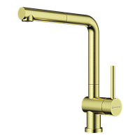 Смеситель Omoikiri Akashi-S-LG латунь/светлое золото